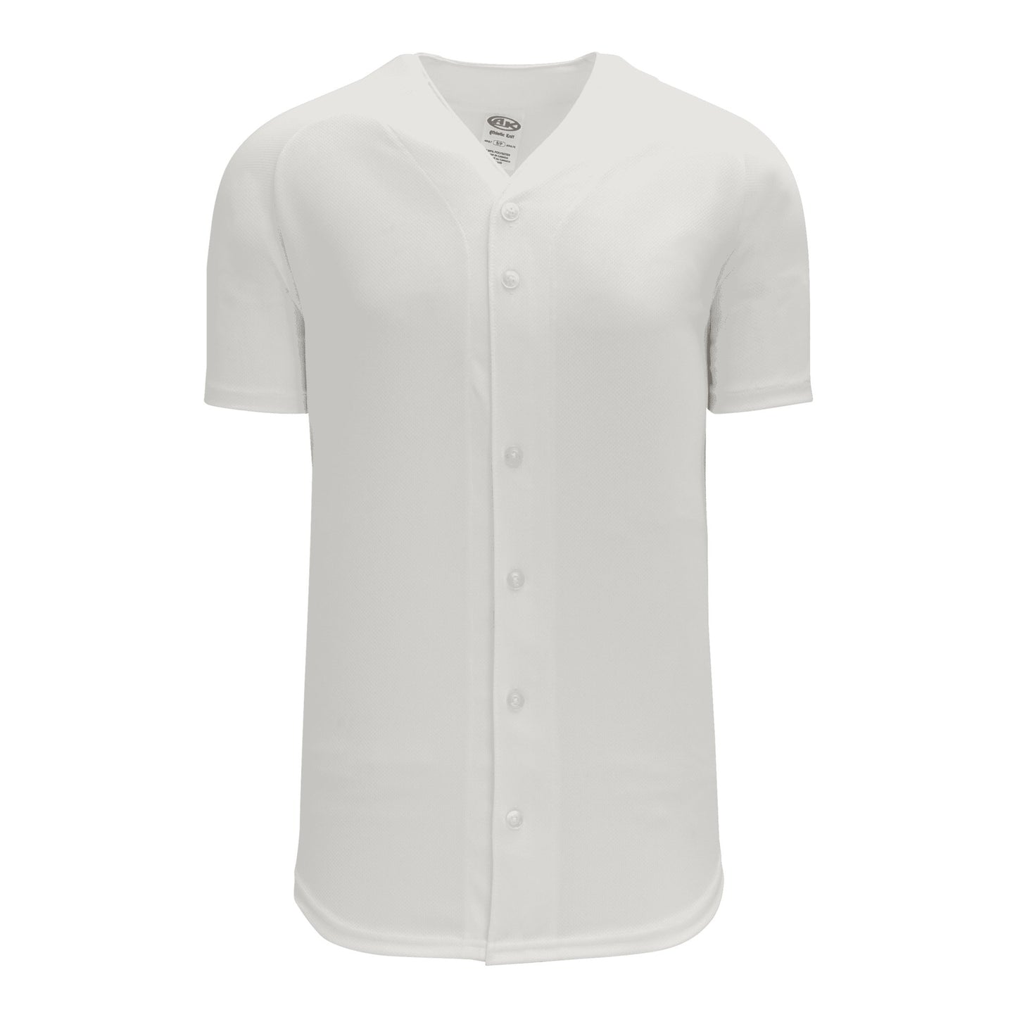 Full Button Baseball Jerseys: Solid Colours, Men's Cut