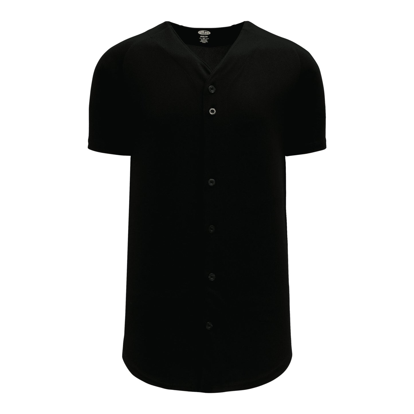 Full Button Baseball Jerseys: Solid Colours, Youth