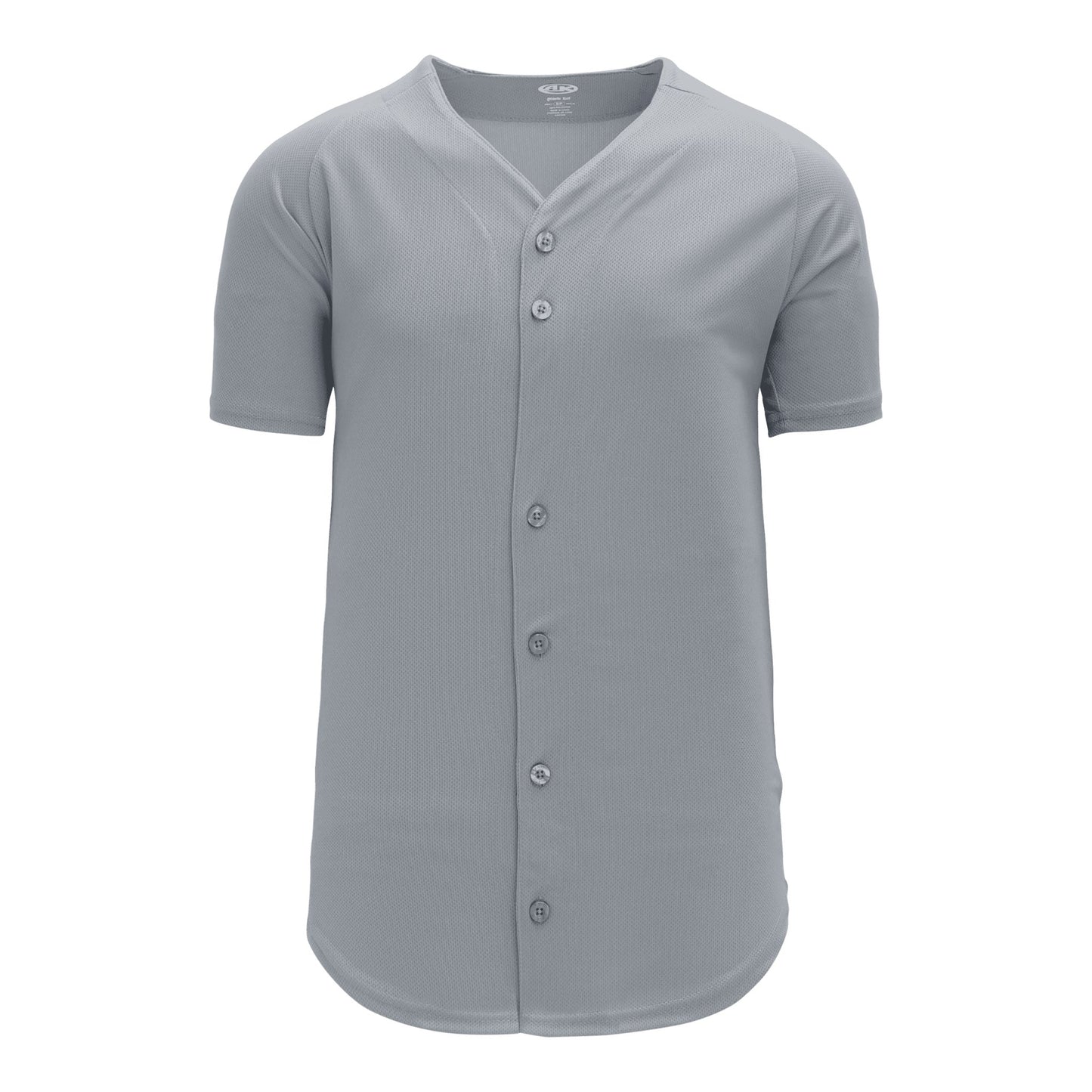 Full Button Baseball Jerseys: Solid Colours, Women's Cut