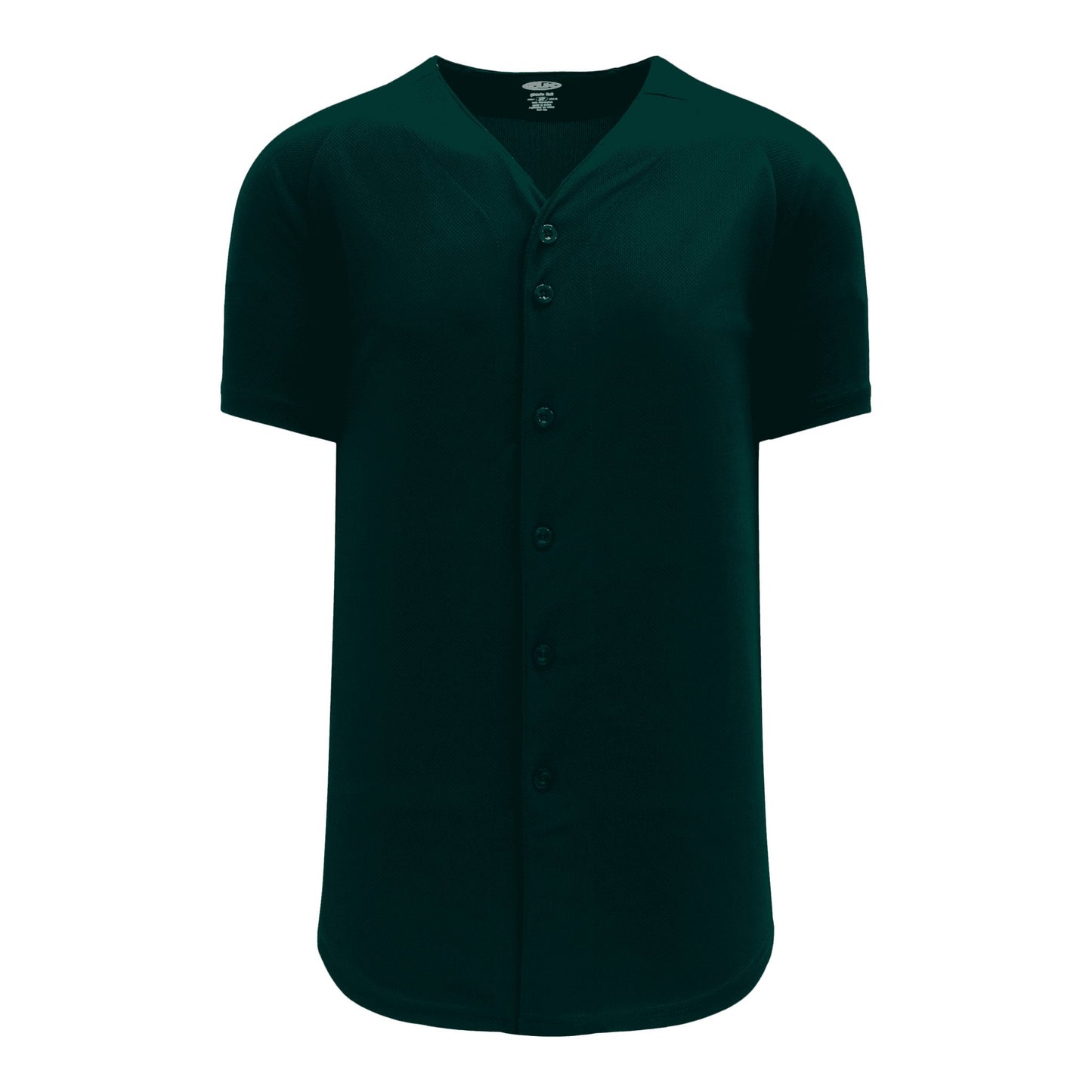 Full Button Baseball Jerseys: Solid Colours, Youth