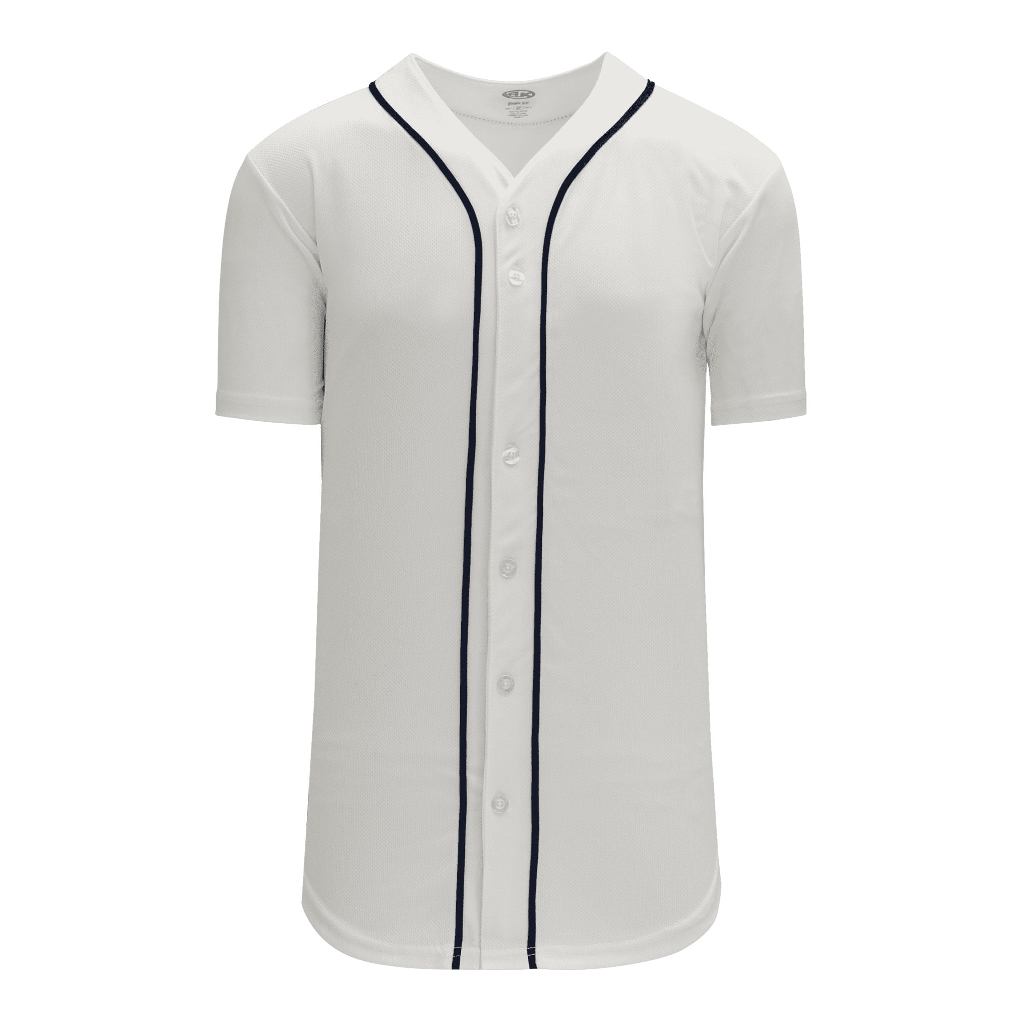 Full Button Baseball Jerseys: Pro Team Patterns, Adult Cut