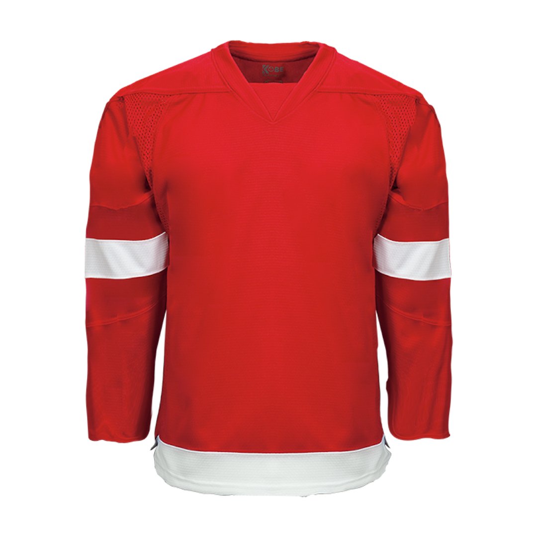 Kobe K3G Pro Hockey Jersey: Detroit Red Wings Red