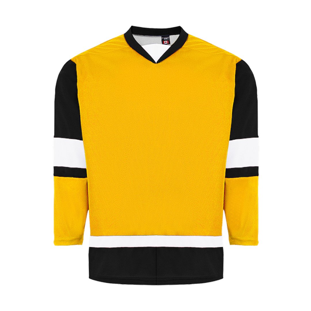 Kobe 5200 House League Hockey Jersey: Gold Black White