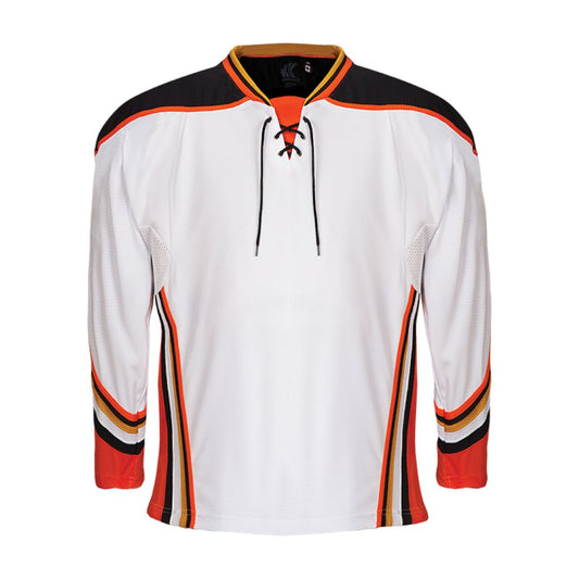 Kobe K3G Pro Hockey Jersey: Anaheim Ducks White