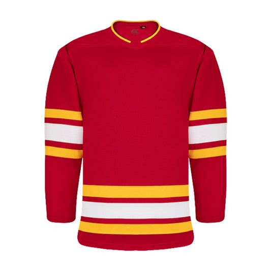 Kobe K3G Pro Hockey Jersey: Calgary Flames Red