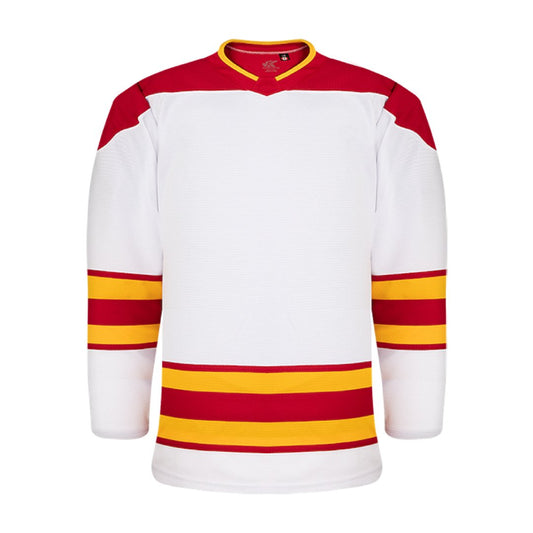 Kobe K3G Pro Hockey Jersey: Calgary Flames White