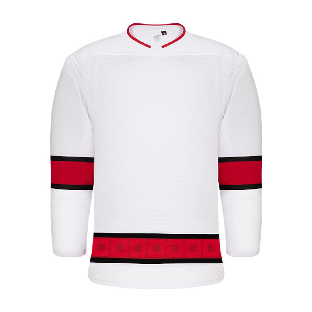 Kobe K3G Pro Hockey Jersey: Carolina Hurricanes White
