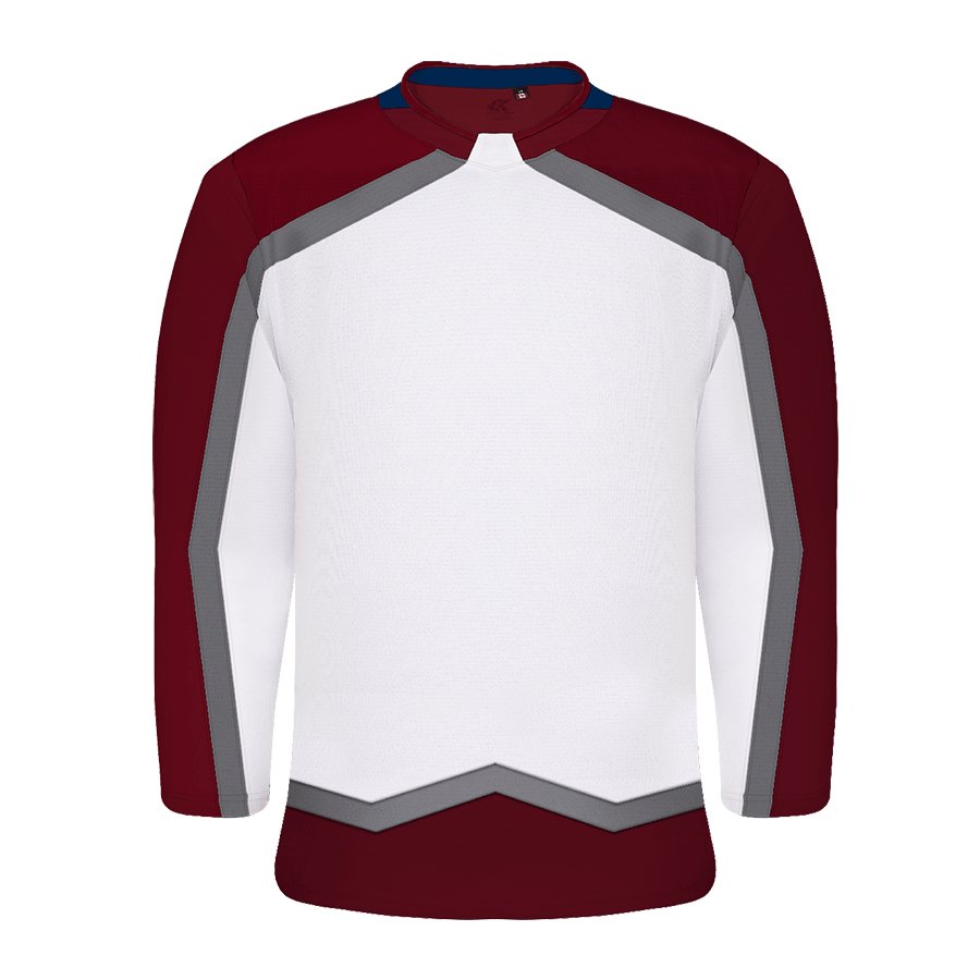NHL Pattern K3G Pro Hockey Jersey: Colorado Avalanche Home