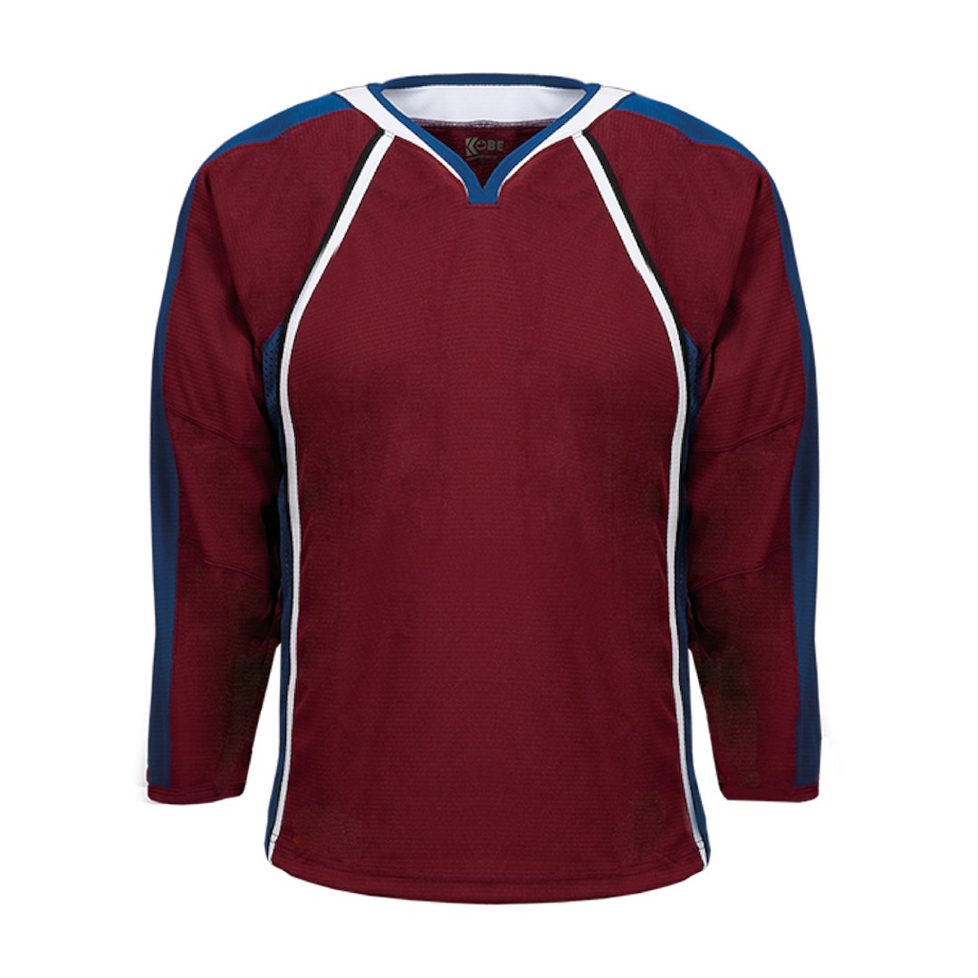 Kobe K3G Pro Hockey Jersey: Colorado Avalanche Maroon