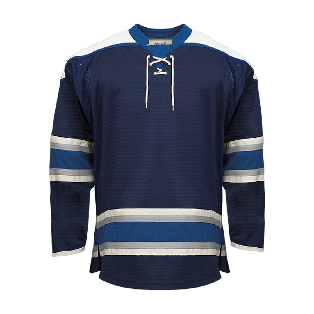 Columbus blue cheap jackets alternate jersey