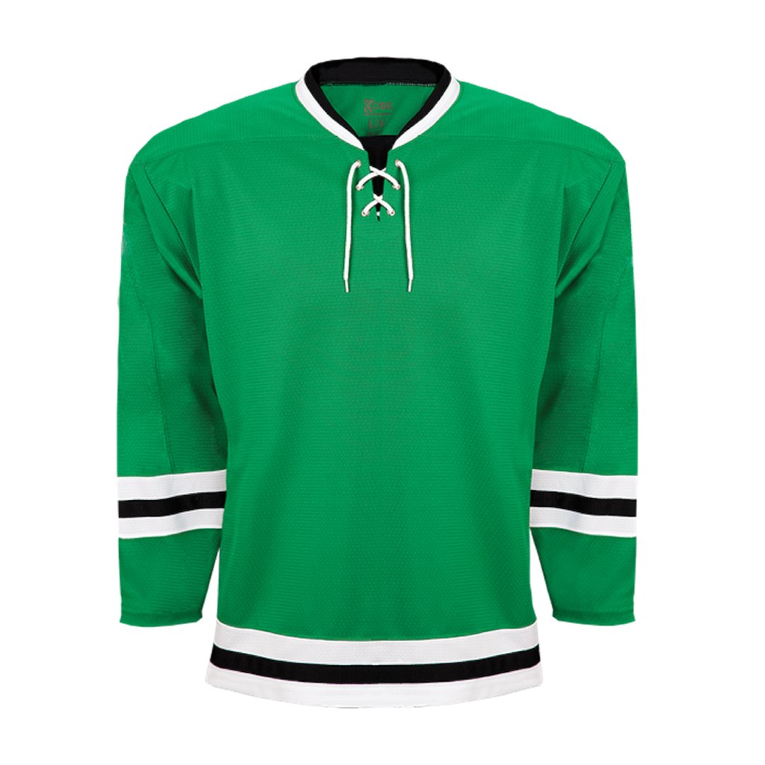 Kobe K3G Pro Hockey Jersey: Dallas Stars Green