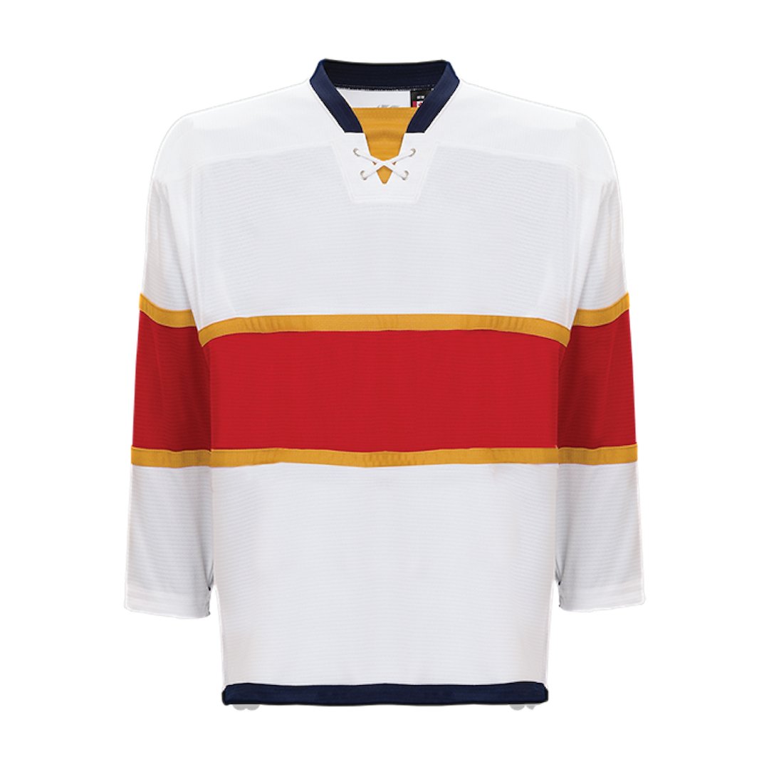 Kobe K3G Pro Hockey Jersey: Florida Panthers White
