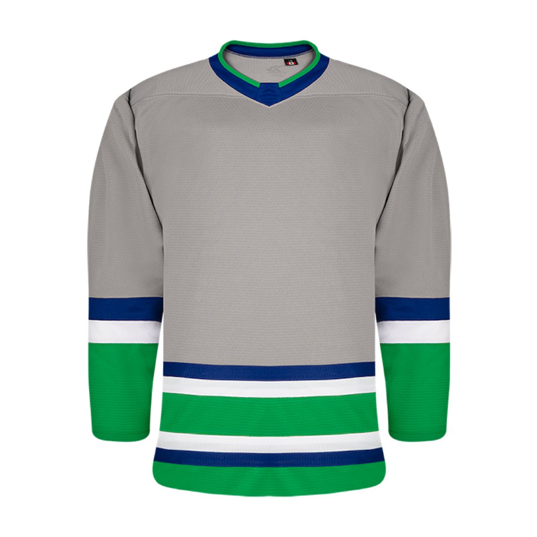 Kobe K3G Pro Hockey Jersey: Hartford Whalers Grey