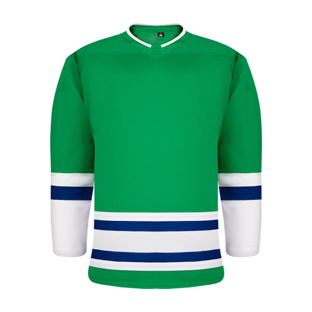 Kobe K3G Pro Hockey Jersey: Hartford Whalers Kelly Green