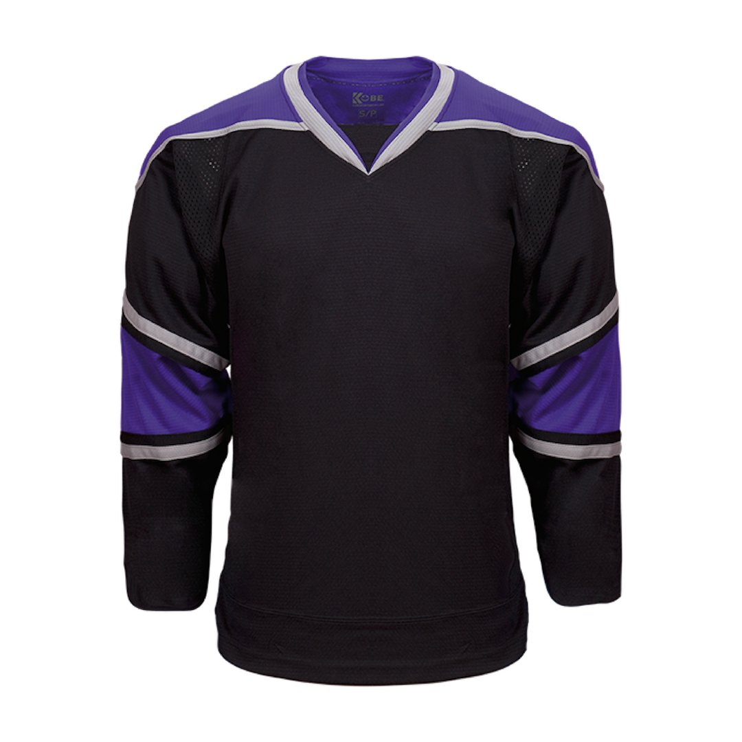 Kobe K3G Pro Hockey Jersey: Los Angeles Kings Back and Purple