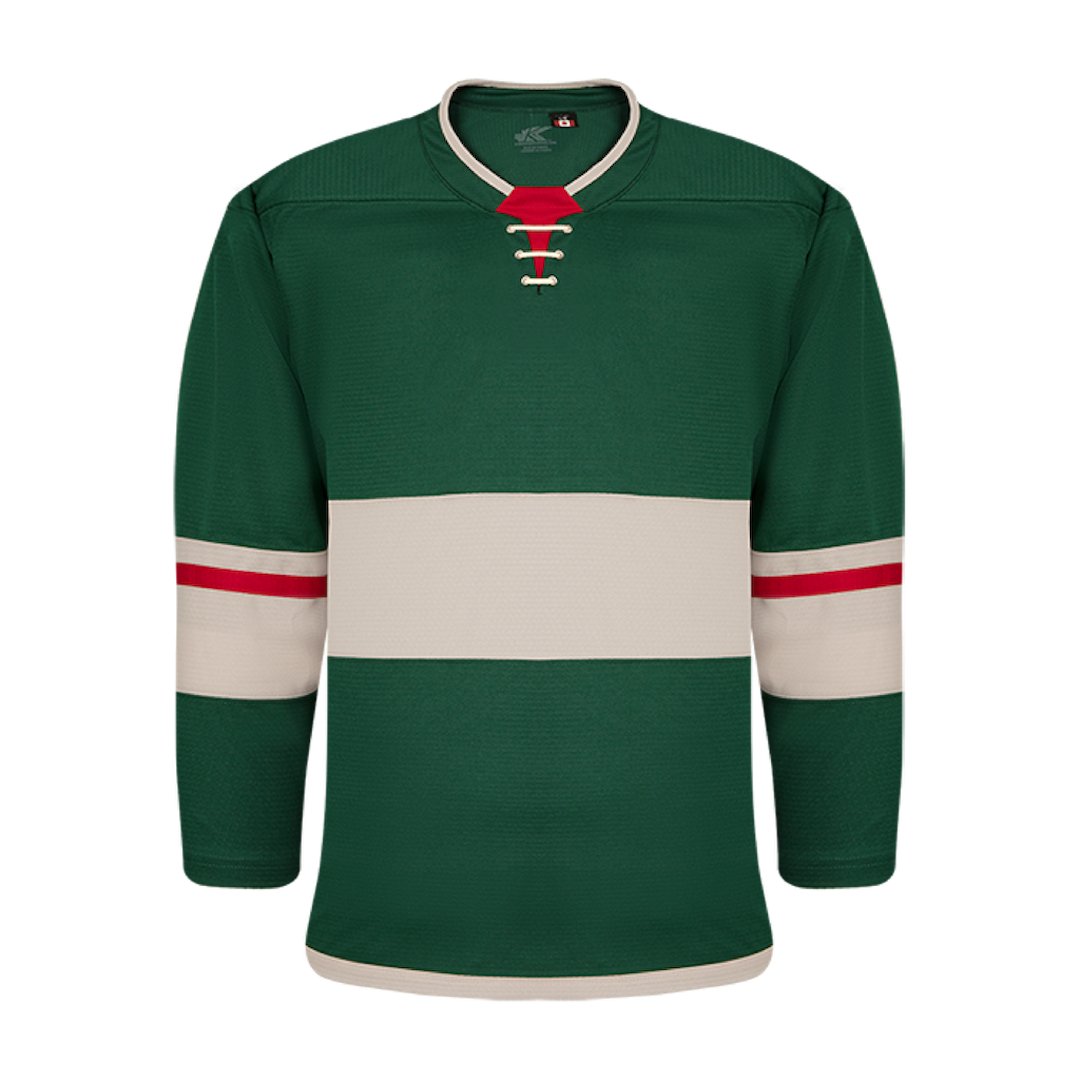 NHL Pattern K3G Pro Hockey Jersey: Minnesota Wild Green
