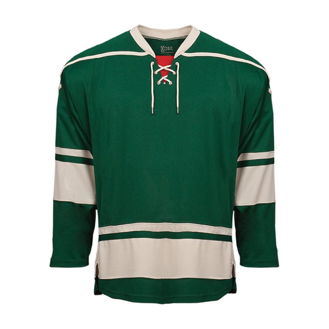 Kobe K3G Pro Hockey Jersey: Minnesota Wild Green 2009-2017