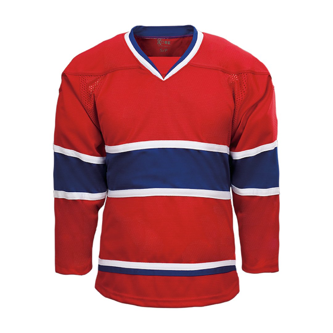 Kobe K3G Pro Hockey Jersey: Montreal Canadiens Red
