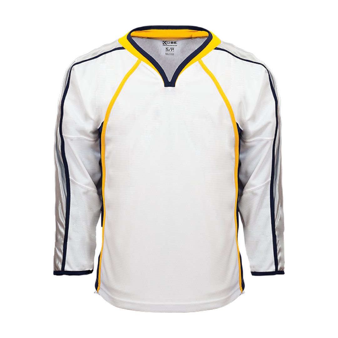 Kobe K3G Pro Hockey Jersey: Nashville Predators White 2007-2011