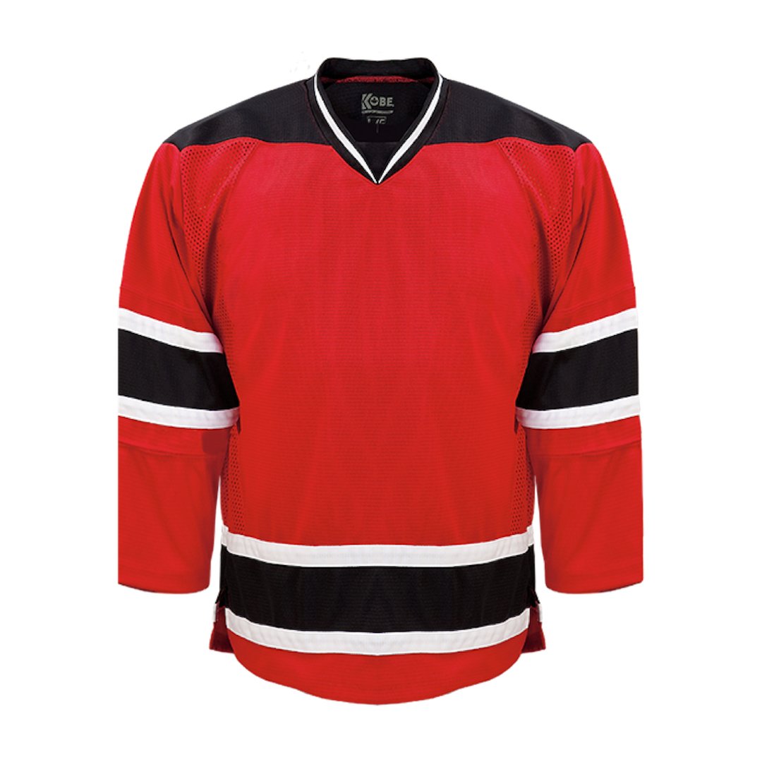 Kobe K3G Pro Hockey Jersey: New Jersey Devils Red