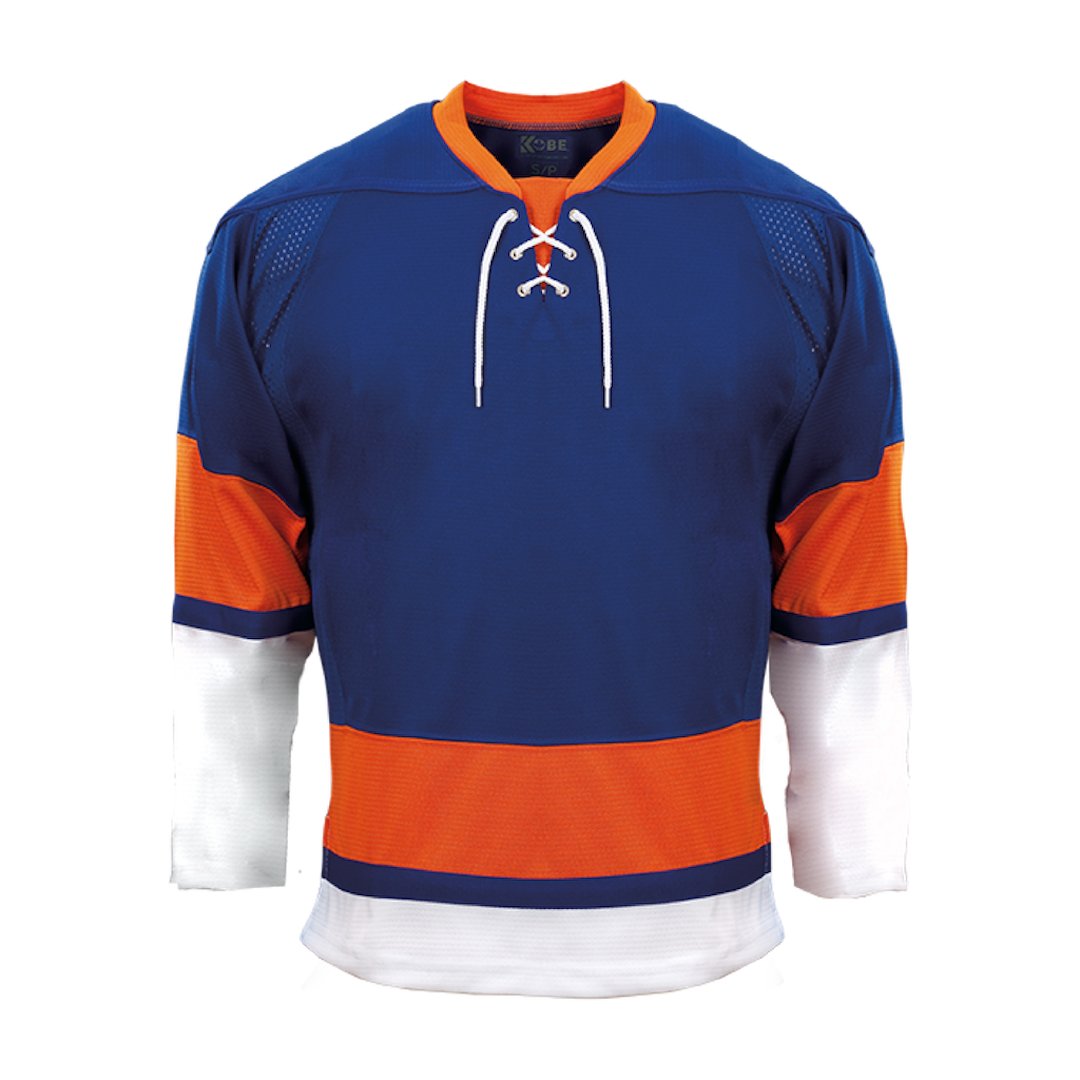Kobe K3G Pro Hockey Jersey: New York Islanders Blue