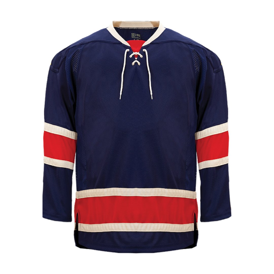 Kobe K3G Pro Hockey Jersey: New York Rangers Navy