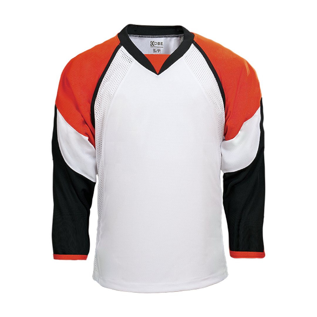 Kobe K3G Pro Hockey Jersey: Philadelphia Flyers White 2007-2010