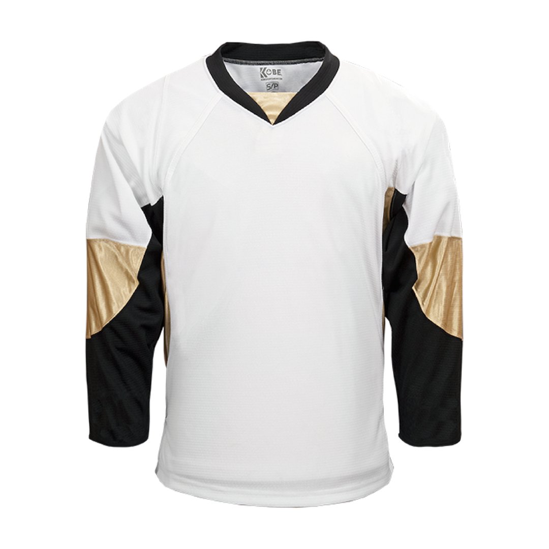 Kobe K3G Pro Hockey Jersey: Pittsburgh Penguins White 2007-2016