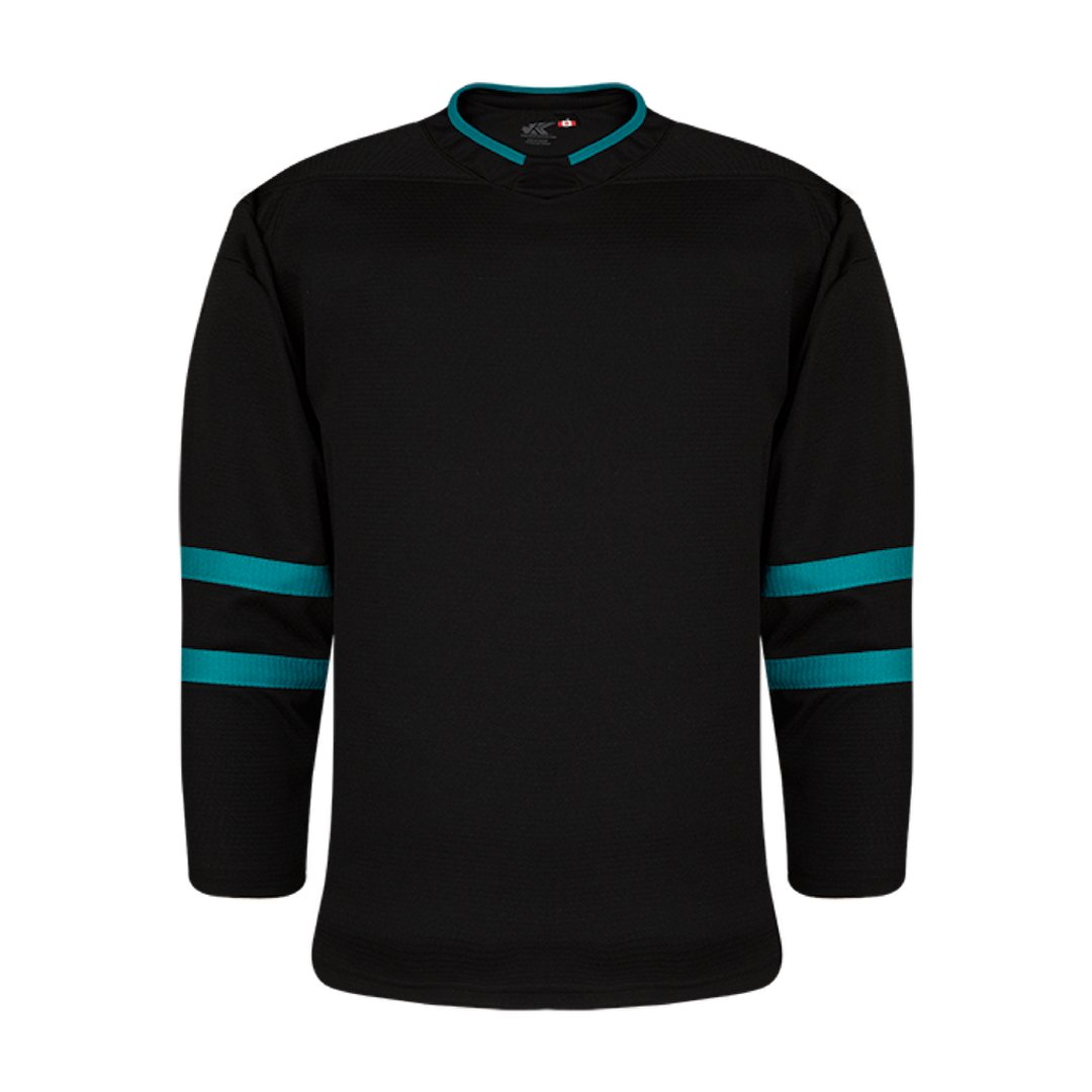 Kobe K3G Pro Hockey Jersey: San Jose Sharks Black