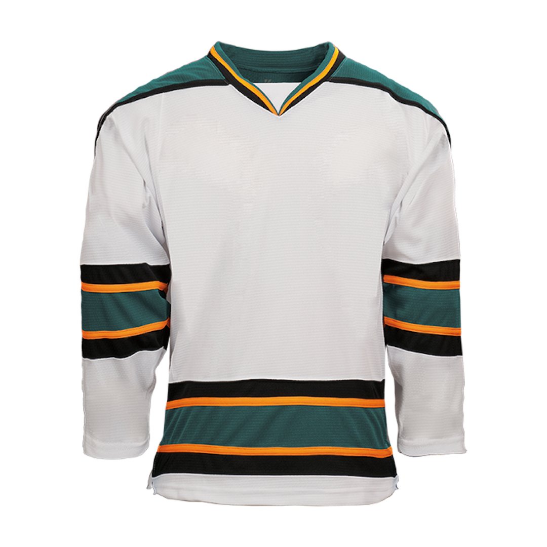 NHL Pattern K3G Pro Hockey Jersey: San Jose Sharks White