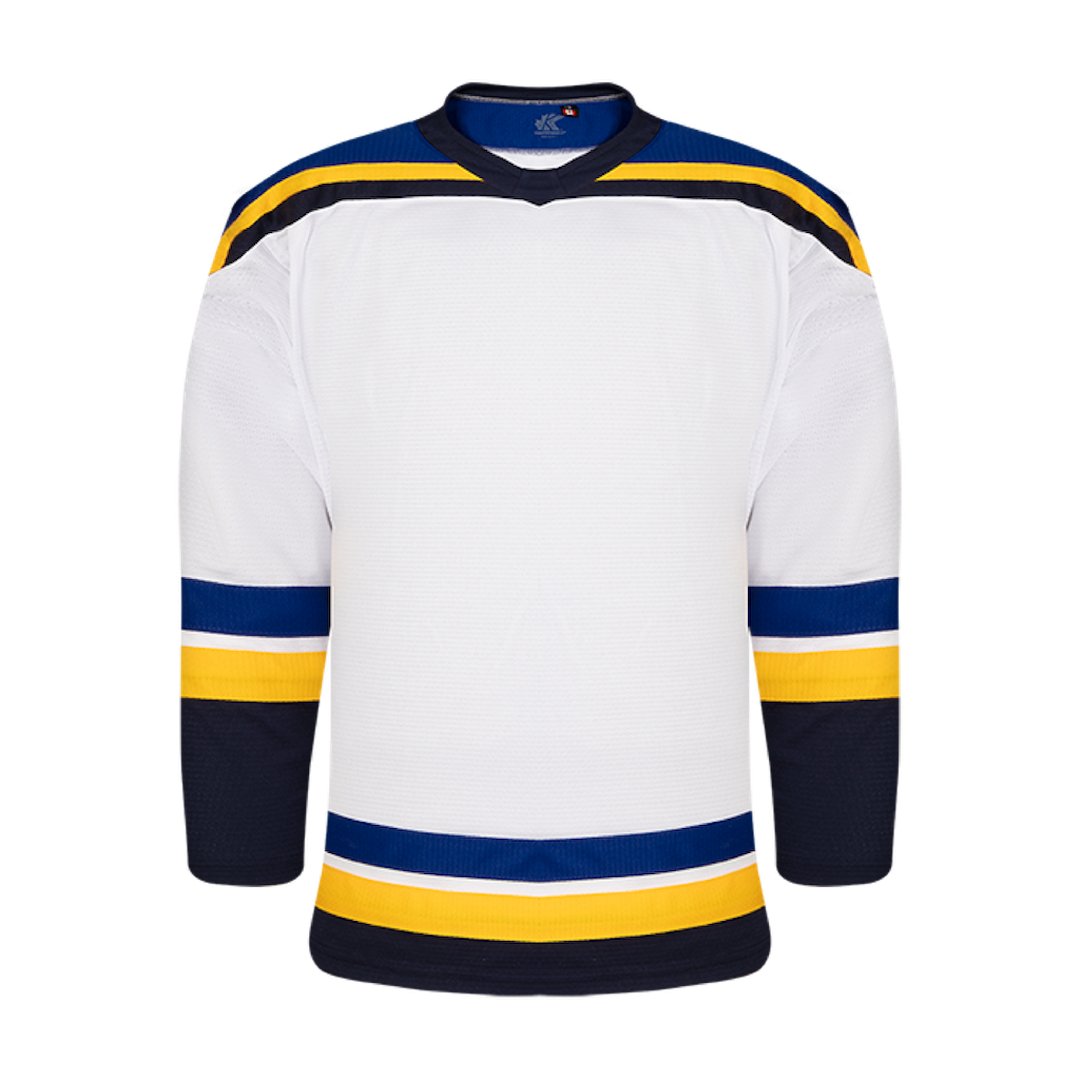NHL Pattern K3G Pro Hockey Jersey: Louis Blues White