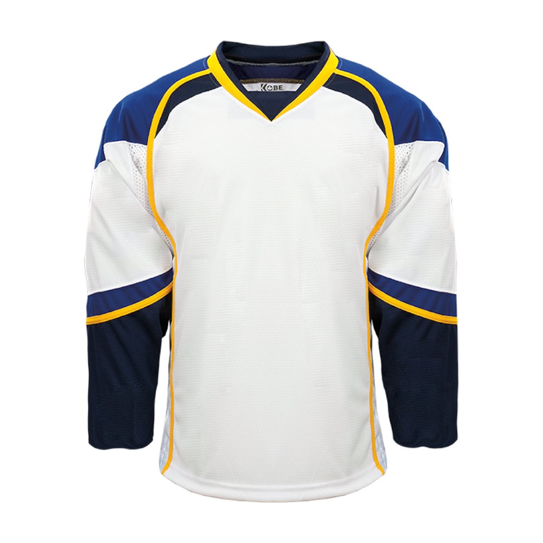 Kobe K3G Pro Hockey Jersey: St. Louis Blues White 2007-2014