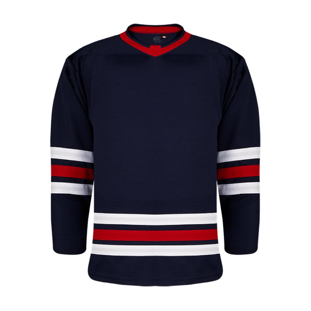 Kobe K3G Pro Hockey Jersey: Winnipeg Jets Heritage Navy