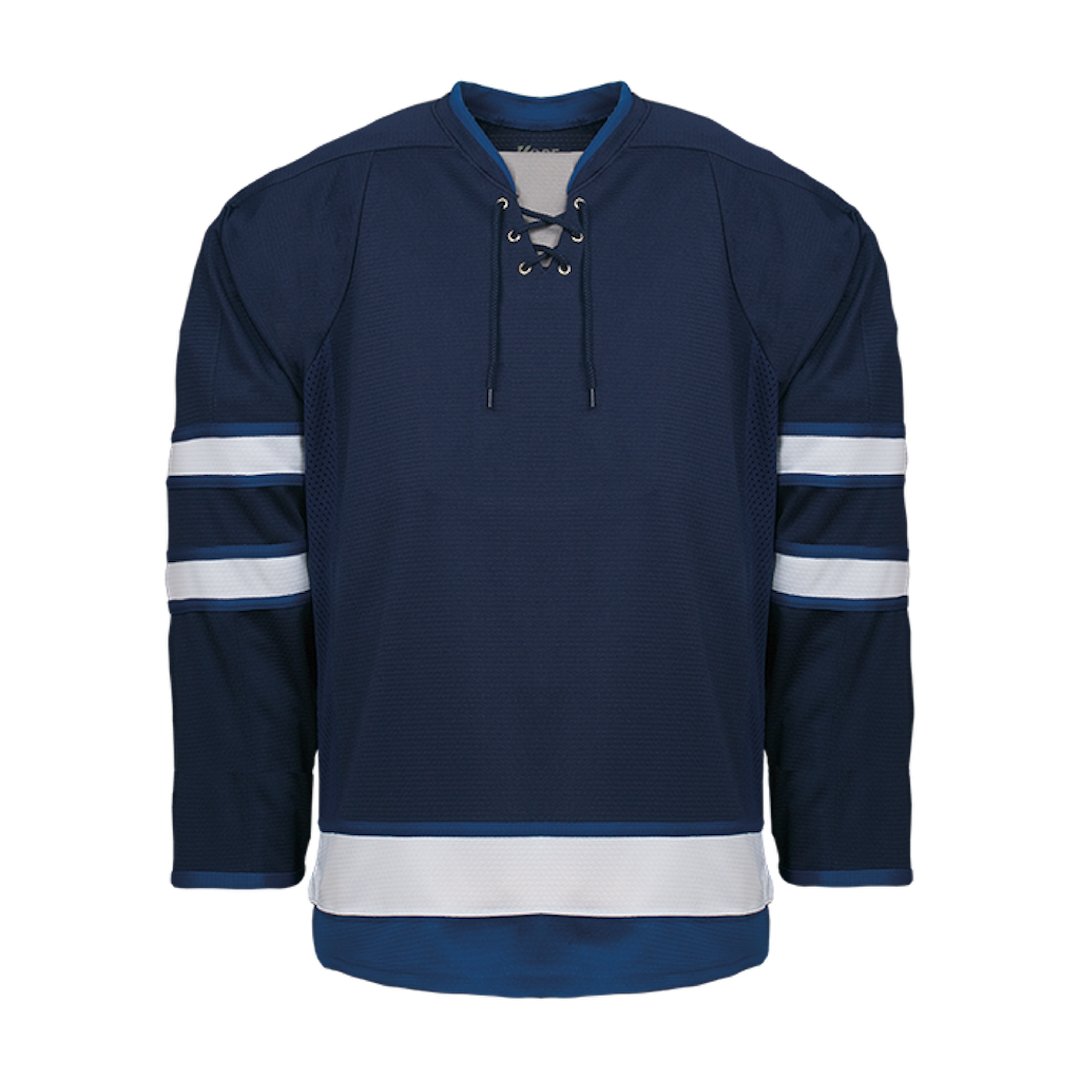 Kobe K3G Pro Hockey Jersey: Winnipeg Jets Navy