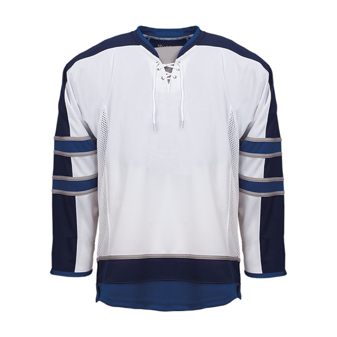 Kobe K3G Pro Hockey Jersey: Winnipeg Jets White