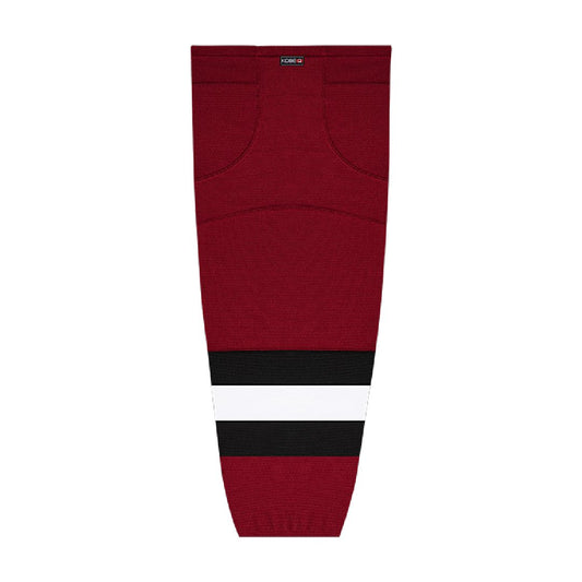 NHL Pattern K3G Pro Hockey Socks: Arizona Away Maroon