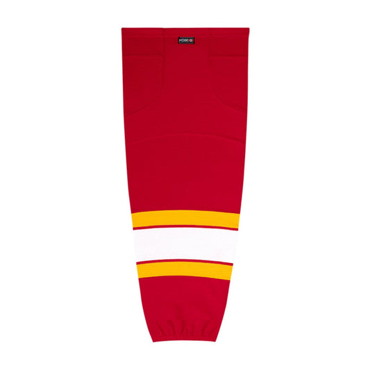 Kobe K3G Pro Mesh Hockey Socks: Calgary Flames Red
