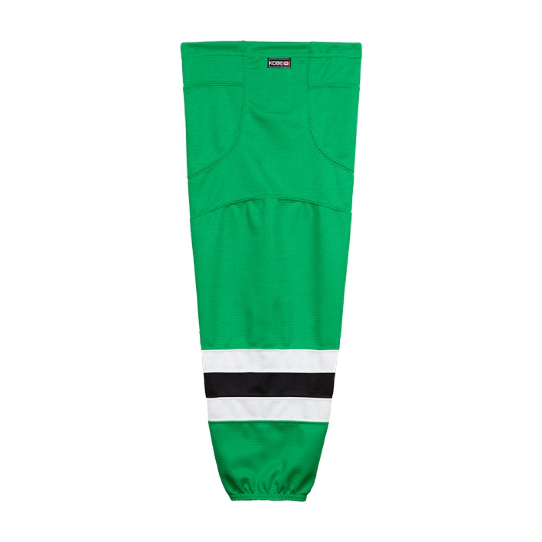 Kobe K3G Pro Mesh Hockey Socks: Dallas Stars Green