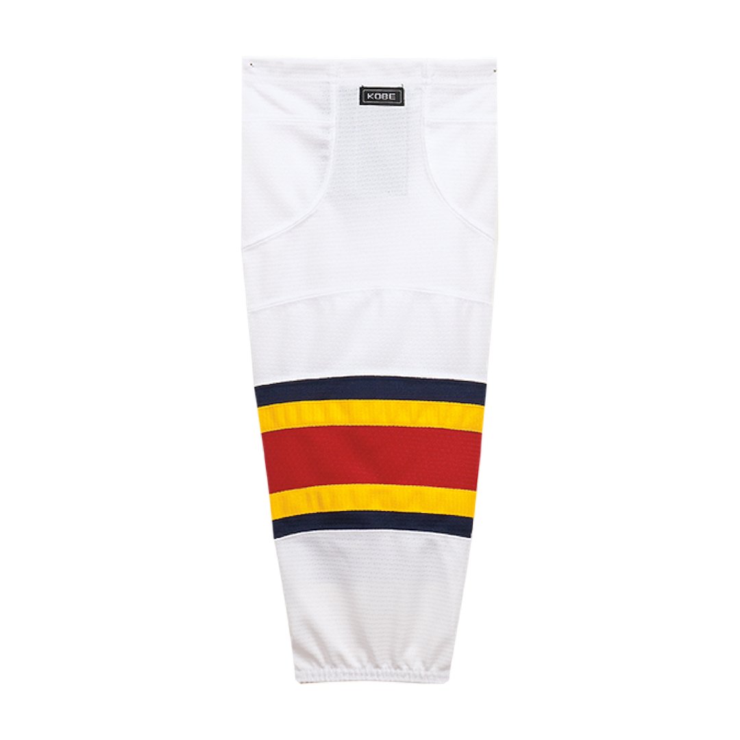 Kobe K3G Pro Mesh Hockey Socks: Florida Panthers White 2007-2011