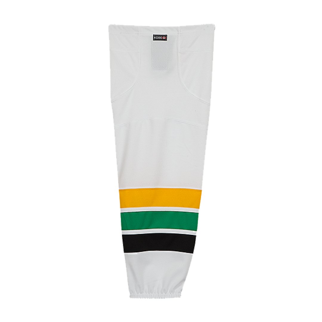 Kobe K3G Pro Mesh Hockey Socks: Minnesota North Stars White