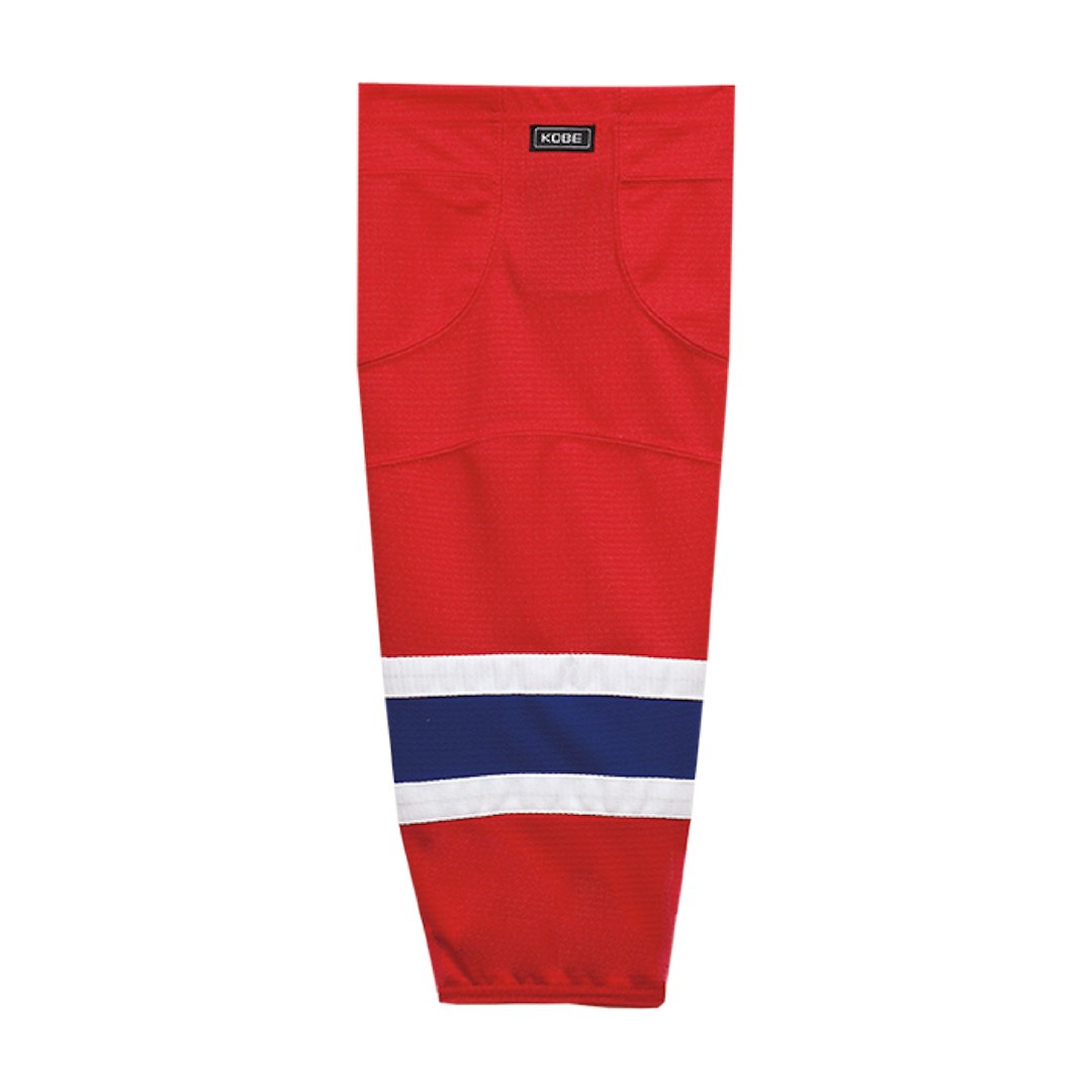 Kobe K3G Pro Mesh Hockey Socks: Montreal Canadiens Red