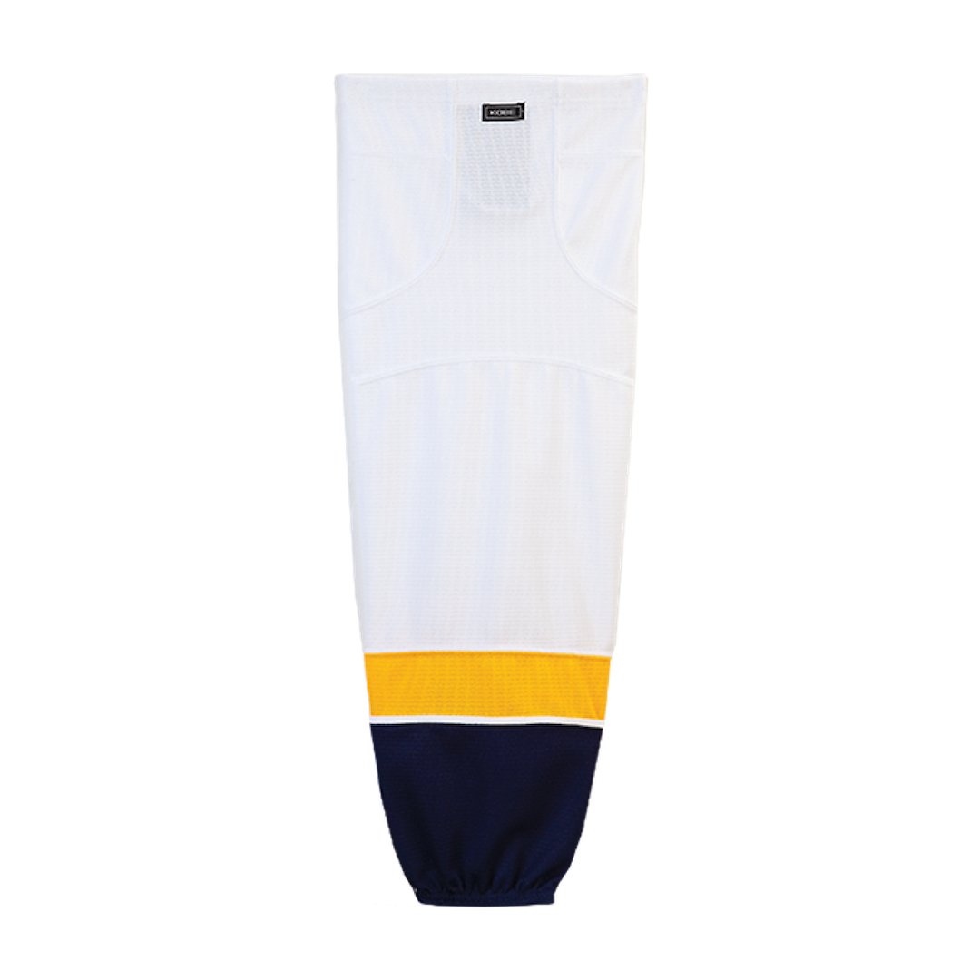 Kobe K3G Pro Mesh Hockey Socks: Nashville Predators White 2007-2011