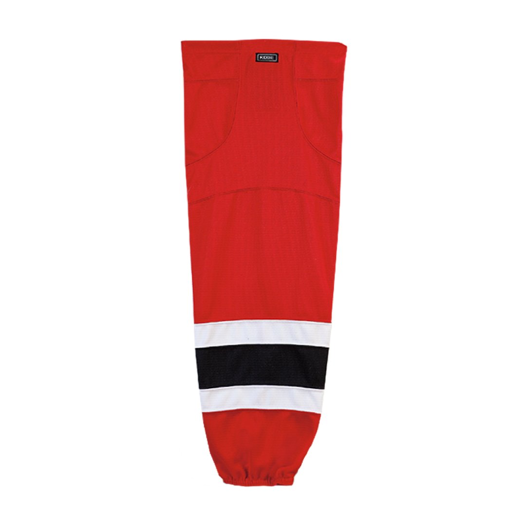 Kobe K3G Pro Mesh Hockey Socks: New Jersey Devils Red