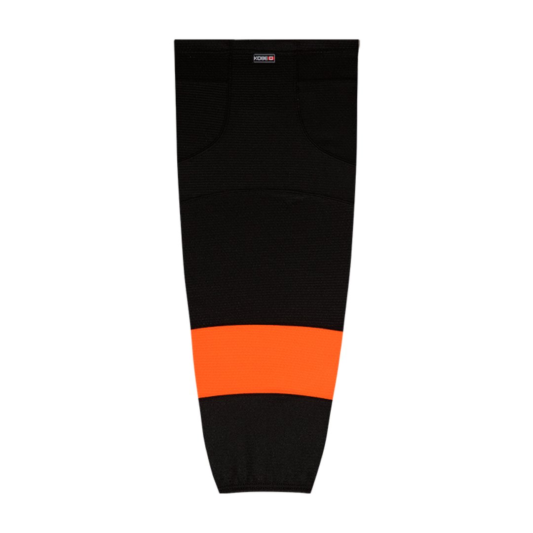 Kobe K3G Pro Mesh Hockey Socks: Philadelphia Flyers Black Stadium Series