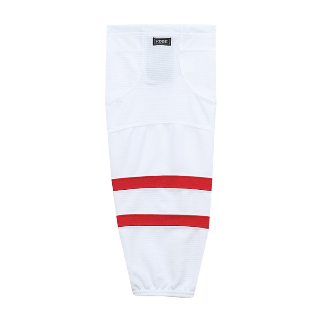 Kobe K3G Pro Mesh Hockey Socks: Team Canada White