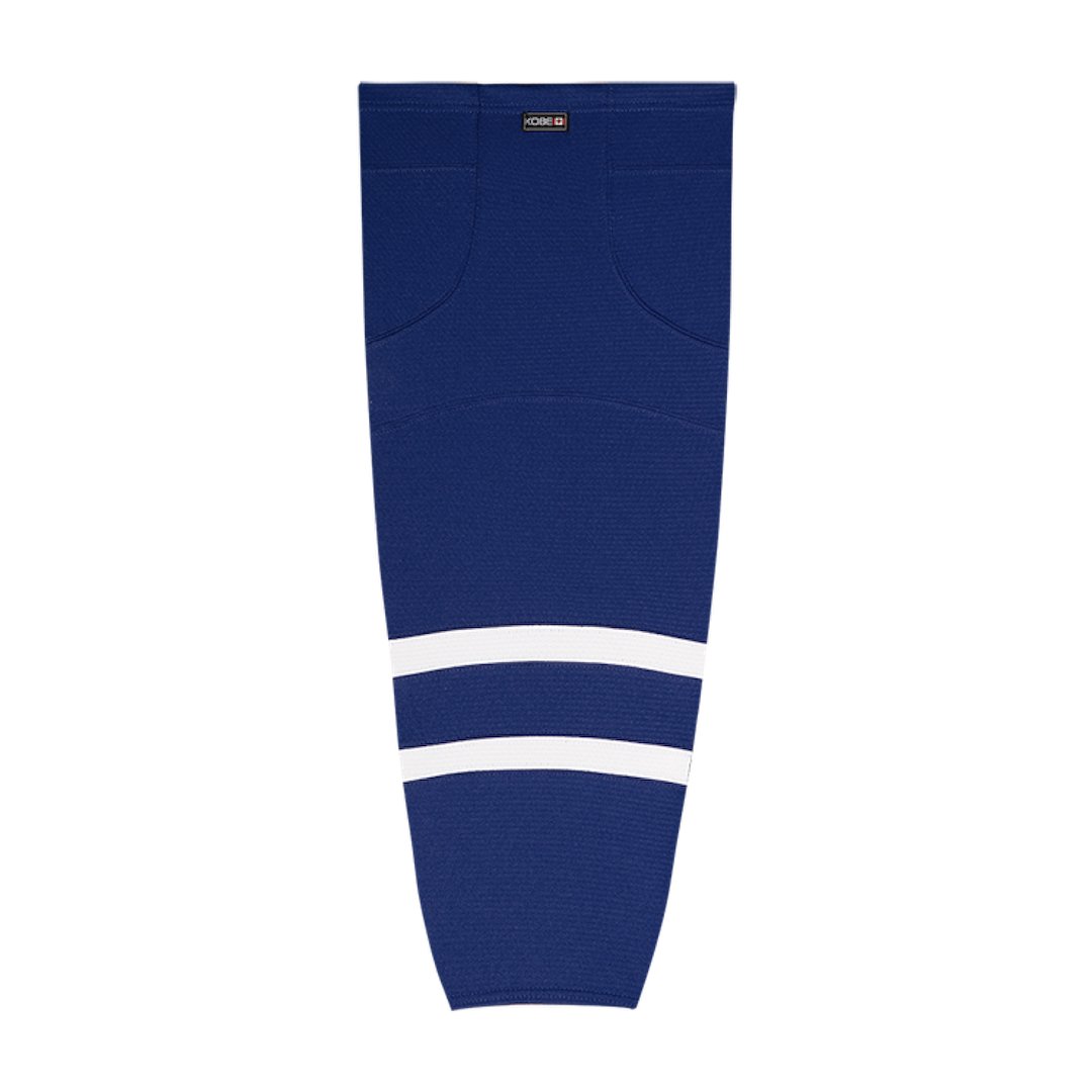 NHL Pattern K3G Pro Hockey Socks: Toronto Maple Leafs Royal Blue 2