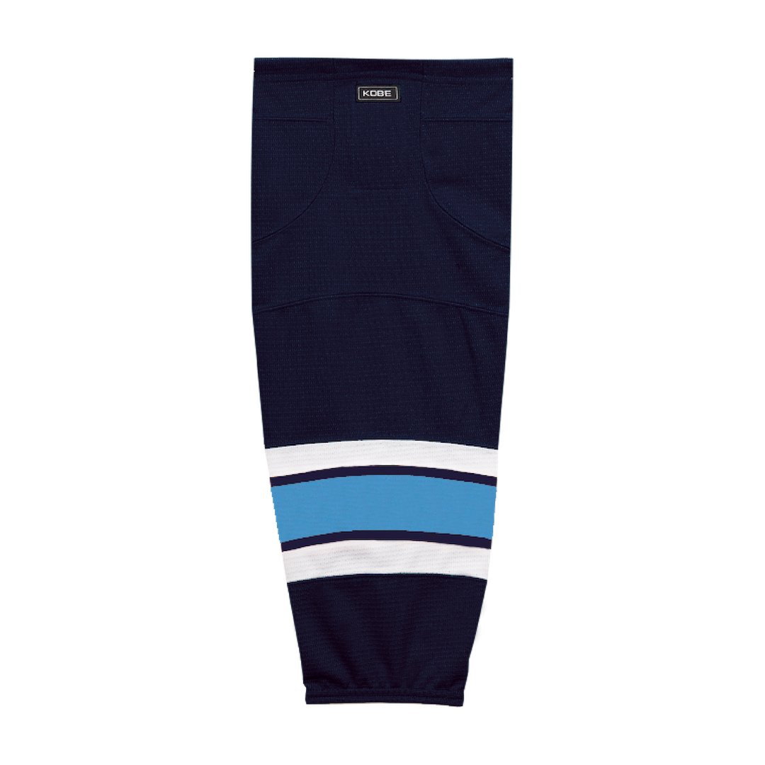 Kobe K3G Pro Mesh Hockey Socks: University of Maine Navy