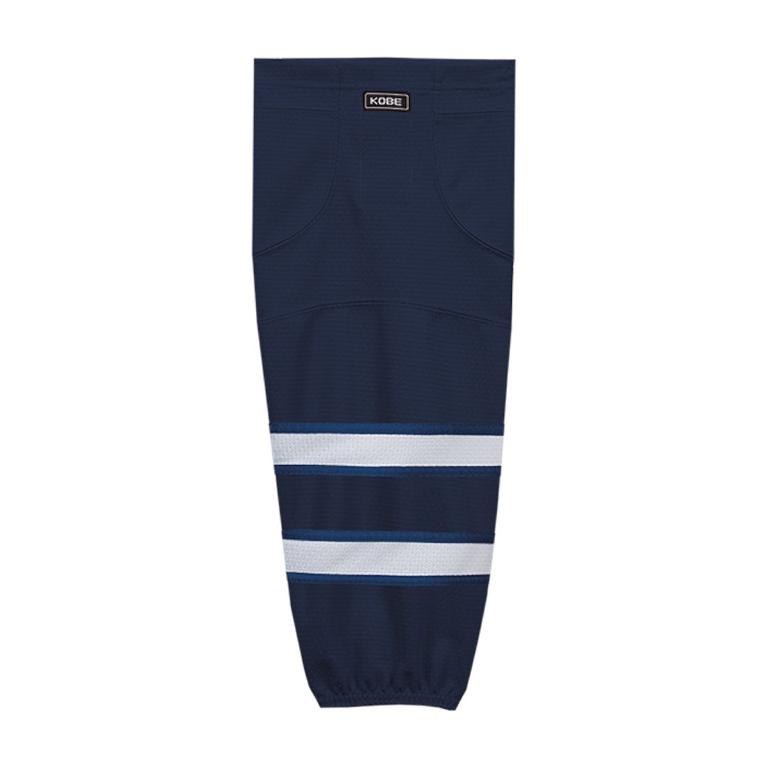 Kobe K3G Pro Mesh Hockey Socks: Winnipeg Jets Navy