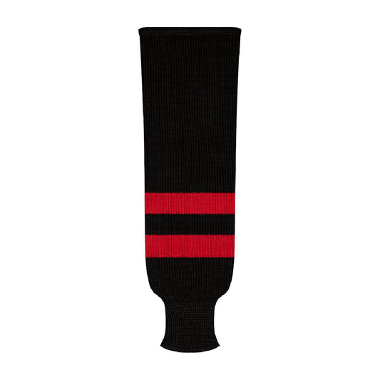 NHL Pattern 9800 Knit Hockey Socks: Ottawa Black