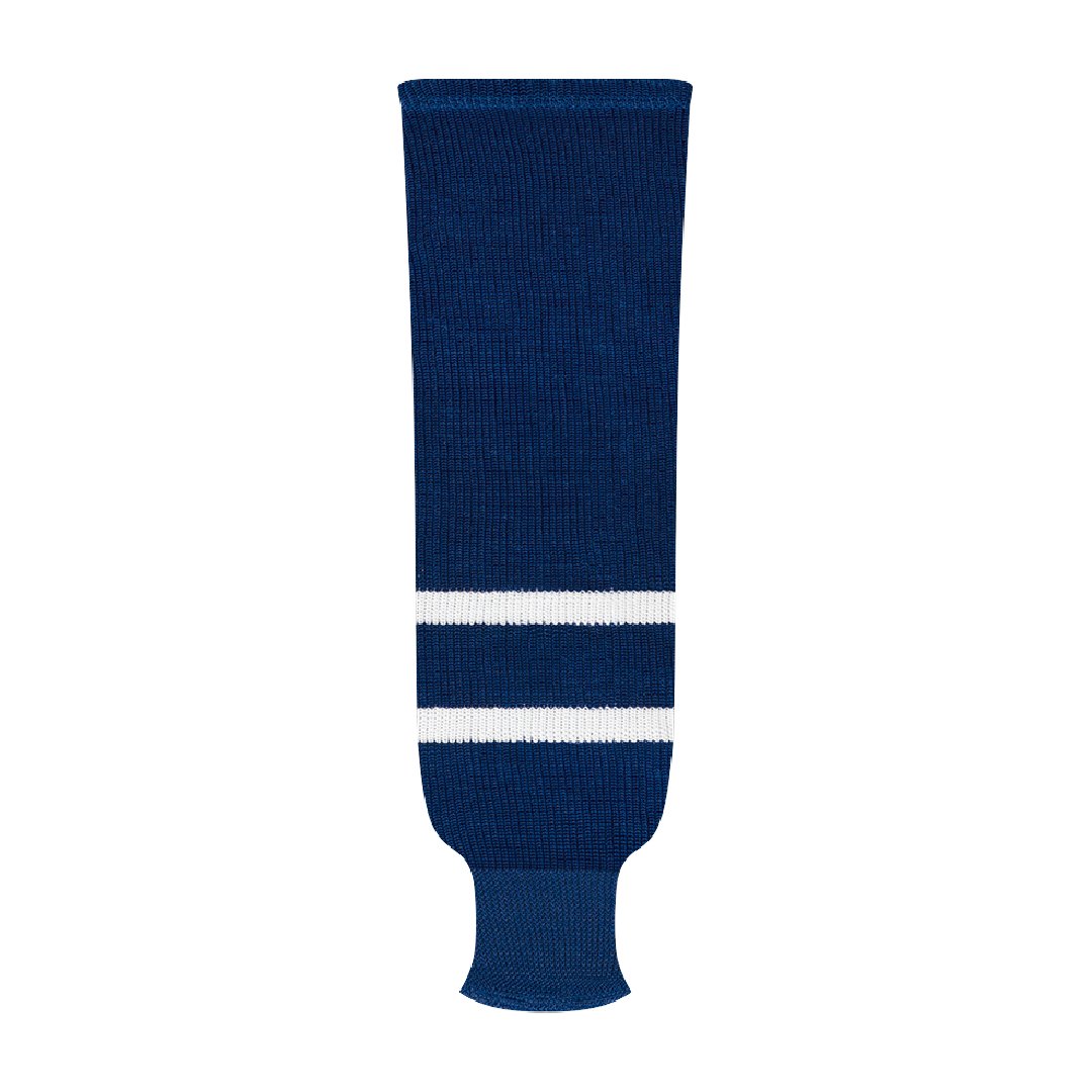 NHL Pattern 9800 Knit Hockey Socks: Toronto Royal